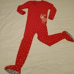 Girls Footie pajsmas